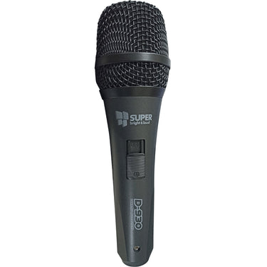 Microfono Superbright Alambrico D-930 Con Cable Y Clip Para Atril